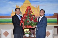 ທູດຫວຽດນາມ ເຂົ້າອວຍພອນ ຄຕພ ໃນໂອກາດປີໃໝ່ລາວ ພສ 2569