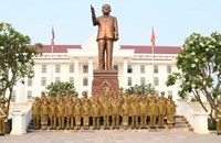 ວກປສ ສະຫຼອງວັນສ້າງຕັ້ງກໍາລັງ ປກສ ຄົບຮອບ 65 ປີ