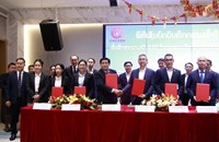 ເຊັນບົດບັນທຶກຄວາມເຂົ້າໃຈເພື່ອສຶກສາຄວາມເປັນໄປໄດ້ ໂຄງການສ້າງພິພິທະພັນສັດນໍ້າ