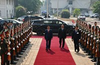 ຜູ້ປະຈໍາການຄະນະເລຂາທິການສູນກາງພັກກອມມູນິດຫວຽດນາມ ຢ້ຽມຢາມ ສປປ ລາວ ຢ່າງເປັນທາງການ