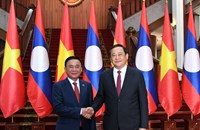 ນາຍົກລັດຖະມົນຕີ ພົບປະ ຜູ້ປະຈໍາການ ຄະນະເລຂາທິການສູນກາງພັກກອມມູນິດຫວຽດນາມ