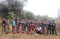 ກົມປ່າໄມ້ ສົມທົບກັບ ອົງການປົກຄອງເມືອງ ດັບໄຟປ່າ