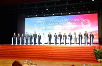 ໂຄງການສາຍສົ່ງ 500 ກິໂລໂວນ ລາວ-ຈີນ ເປີດການນໍາໃຊ້ຢ່າງເປັນທາງການ