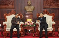 ຮອງປະທານ ສນຊ ຕ້ອນຮັບຮອງລັດຖະມົນຕີກະຊວງການຕ່າງປະເທດອິນໂດເນເຊຍ