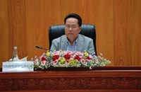 ຫາລືການຈັດລຽງບຸລິມະສິດຮ່າງກົດໝາຍທີ່ຈະນຳເຂົ້າພິຈາລະນາໃນກອງປະຊຸມສະພາ