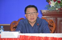 ການນຳກະຊວງ ກສ ລົງຊີ້ນໍາການແກ້ໄຂບັນຫາໄຟໄໝ້ລາມປ່າ ຢູ່ເຂດພູເຂົາຄວາຍ ແລະ ພູພະນັງ