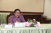 ປຶກສາຫາລືຮັບຮອງປຶ້ມວັດຈະນານຸກົມພາສາລາວ