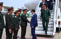 ຫົວໜ້າກົມໃຫຍ່ເສນາທິການ ກອງທັບປະຊາຊົນຫວຽດນາມ ຢ້ຽມຢາມ ແລະ ເຮັດວຽກ ຢູ່ ສປປ ລາວ