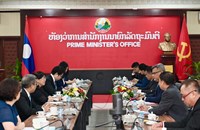 ພົບປະສອງຝ່າຍກ່ຽວກັບໂຄງການຮ່ວມມືວຽກງານແຜນທີ່ ລາວ-ຫວຽດນາມ