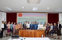 ຄອສພ ຈັດຝຶກອົບຮົມການຄຸ້ມຄອງ ແລະ ນໍາໃຊ້ເວັບໄຊ ຈັດຊື້-ຈັດຈ້າງດ້ວຍທຶນຂອງລັດ
