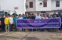 ເມືອງຈັນທະບູລີ ຈັດກິດຈະກຳ ອອກແຮງງານລວມ ອະນາໄມຂີ້ເຫຍື້ອ ແລະ ລ່ວງຮ່ອງລະບາຍນ້ຳ