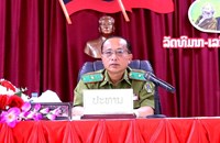 ຫົວໜ້າ ປກສ ແຂວງຜົ້ງສາລີ ພົບປະໂອ້ລົມນັກສຶກສາລົງຝຶກງານ