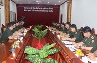 ຄະນະນຳ ກົມວິທະຍາສາດ-ປະຫວັດສາດການທະຫານ ເຄື່ອນໄຫວເຮັດວຽກຢູ່ແຂວງຫຼວງພະບາງ
