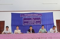 ສ​ພ​ຂ ລົງ​ພົບ​ປະ​ຜູ້​ມີ​ສິດ​ເລືອກ​ຕັ້ງ ຢູ່​ເມືອງຫຼວງ​ນໍ້າທາ