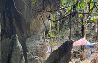 ຄວາມຄືບໜ້າ ການຊ່ວຍເຫຼືອຜູ້ຕິດຖໍ້າ 7 ຄົນຢູ່ໄຊສົມບູນ