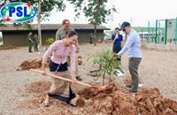 PSL ມອບເງິນຊຸກຍູ້ ກິດຈະກຳວັນປູກຕົ້ນໄມ້ແຫ່ງຊາດ ກວ່າ 500 ລ້ານກີບ