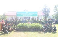 ກອງພົນທີ 2 ຈັດພິທີປູກຕົ້ນໄມ້
