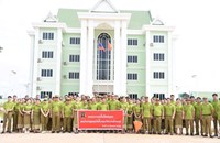 ກົມຕຳຫຼວດສະກັດກັ້ນ ແລະ ຕ້ານການຄ້າມະນຸດ ປູກຕົ້ນໄມ້ ໃນໂອກາດວັນປູກຕົ້ນໄມ້ແຫ່ງຊາດ