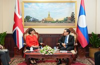 ຮອງ ລມຕ ກະຊວງການຕ່າງປະເທດອັງກິດ ເດີນທາງຢ້ຽມຢາມເຮັດວຽກ ຢູ່ ສປປ ລາວ