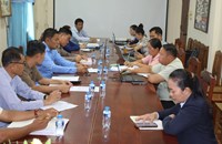 ພະແນກ ກ​ສ ແຂວງຈຳປາສັກ ກວດກາ-ປະເມີນ​ຄືນ​ວຽກ​ງານທີ່ດິນ ຢູ່​ເມືອງ​ປະ​ທຸມ​ພອນ