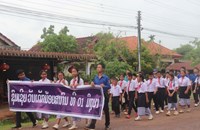 ສະເຫຼີມສະຫຼອງ ວັນເດັກນ້ອຍສາກົນ ວັນປູກຕົ້ນໄມ້ແຫ່ງຊາດ ແລະ ວັນສິ່ງແວດລ້ອມໂລກ