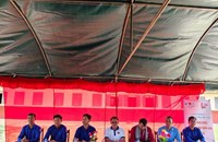 ຄະນະຊາວໜຸ່ມອາສາສະໝັກລະດູແລ້ງສີຂຽວ ນະຄອນໂຮ່ຈິມິນ ຈັດກິດຈະກຳຢູ່ເມືອງຊະນະສົມບູນ