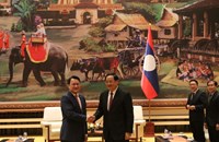 ນາຍົກລັດຖະມົນຕີ ຕ້ອນຮັບຄະນະຜູ້ແທນກະຊວງກະສິກໍາ ປ່າໄມ້ ແລະ ການປະມົງແຫ່ງຣາຊະອານາຈັກກຳປູເຈຍ