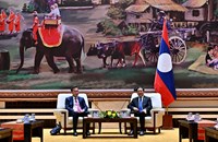 ນາຍົກລັດຖະມົນຕີຕ້ອນຮັບປະທານອົງການກວດສອບແຫ່ງລັດ ສສ ຫວຽດນາມ