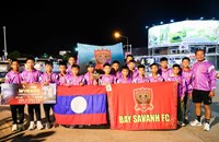 ເບ ສະຫວັນ ຄວ້າແຊັມເຕະບານເຍົາວະຊົນນາໆຊາດ ທີ່ແຂວງຊຽງໃໝ່