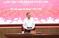 ນະຄອນຫຼວງຮ່າ​ໂນ້ຍ ຕ້ອງ​ເຕີບ​ໂຕ​ຢ່າງວ່ອງ​ໄວ ແລະ ມີ​ຄຸນ​ນະ​ພາບ