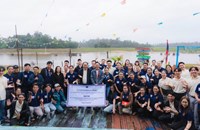 ສື່ມວນຊົນ ທັດສະນະສຶກສາ ຢູ່ບໍລິສັດໄຟຟ້າ ນ້ຳເທີນ 2 ແຂວງຄໍາມ່ວນ