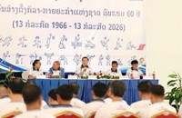 ສສກ ຈັດກິດຈະກໍາສະຫຼອງ 60 ປີ ວັນສ້າງຕັ້ງກິລາລາວ