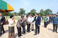ນາຍົກລັດຖະມົນຕີຢ້ຽມຢາມ ແລະ ຊີ້ນຳວຽກງານ ຢູ່ເມືອງມະຫາໄຊ