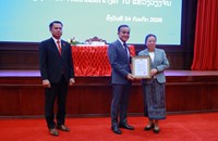 ຮອງປະທານສະພາແຫ່ງຊາດ ເຄື່ອນໄຫວເຮັດວຽກຢູ່ແຂວງວຽງຈັນ