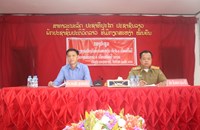 6 ເດືອນຜ່ານມາ ປກສ ເມືອງເງິນ ມີຜົນງານພົ້ນເດັ່ນຫຼາຍດ້ານ
