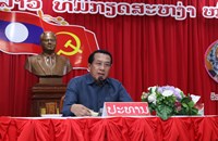 ສະຫາຍ ວັນໄຊ ພອງສະຫວັນ ເຄື່ອນໄຫວຢ້ຽມຢາມ ແລະ ເຮັດວຽກຢູ່ເມືອງສຳພັນ