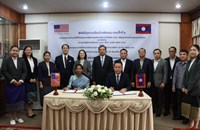 ສສກ - ສະຫະລັດ ອາເມຣິກາ ສືບຕໍ່ຮ່ວມມືໂຄງການສົ່ງເສີມການສອນພາສາອັງກິດ  ໄລຍະ 2 ປີ