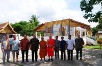 ບູລະນະ ຫຼັງຄາພັດທະສີມມາ ວັດຄົກວ່າຄຸນວິເສດ
