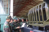 ຮອງຫົວໜ້າກົມໃຫຍ່ເຕັກນິກກອງທັບ ເຄື່ອນໄຫວເຮັດວຽກ ຢູ່ກອງພົນທີ 2