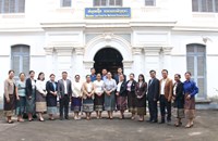 ຄະນະສື່ມວນຊົນ ຄອສພ ຢ້ຽມຊົມຫໍມູນເຊື້ອແນວລາວສ້າງຊາດ