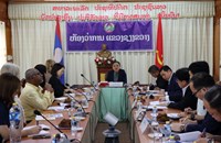 ຄະນະຊ່ຽວຊານທະນາຄານໂລກ ພົບປະ ຮອງປະທານຄະນະກຳມະການປົກຄອງແຂວງຊຽງຂວາງ