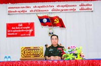ກອງພັນໃຫຍ່ 619 ເຜີຍແຜ່ເຊື່ອມຊຶມມະຕິກອງປະຊຸມໃຫຍ່ ຄັ້ງທີ XII ຂອງພັກ