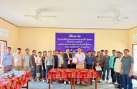 ມອບ-ຮັບ ອາຄານໂຮງຮຽນມັດທະຍົມຕອນຕົ້ນ ສົບແວກ ເມືອງແອດ