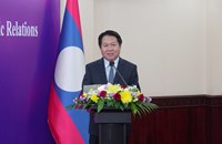 ເປີດການນໍາໃຊ້ກາສັນຍາລັກ ສະຫຼອງ 70 ປີ ວັນສ້າງຕັ້ງສາຍພົວພັນການທູດ ລາວ-ກໍາປູເຈຍ