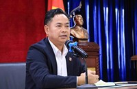 ການນຳ ສສກ ໂອ້ລົມທັບນັກກິລາລາວ ກ່ອນເຂົ້າຮ່ວມງານກິລາເອຊຽນເກມ ຄັ້ງທີ 20 ທີ່ປະເທດຍີ່ປຸ່ນ