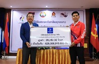 ຮອງລັດຖະມົນຕີ ສສກ ໂອ້ລົມ ຄະນະນັກກິລາທີມຊາດລາວ ເອົາໃຈໃສ່ຄວາມສາມັກຄີມີວິໄນ ຍາດເອົາໄຊຊະນະມາສູ່ປະເທດຊາດ