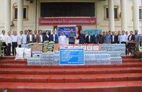 ອຸດົມໄຊ ໄດ້ຮັບອຸປະກອນ ແລະ ເຄື່ອງຊ່ວຍເຫຼືອເພື່ອຟື້ນຟູການຜະລິດກະສິກຳ
