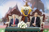 ເລຂາພັກແຂວງອັດຕະປື ຕ້ອນຮັບຄະນະຜູ້ແທນຂັ້ນສູງນະຄອນດາໜັງ