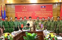 ຫຼວງພະບາງ-ດຽນບຽນ ແລກປ່ຽນວຽກງານປ້ອງກັນຄວາມສະຫງົບ ຄັ້ງທີ XXI
