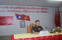 ກອງພັນໃຫຍ່ 611 ປາຖະກະຖາມູນເຊື້ອວັນສຳຄັນທາງປະຫວັດສາດ